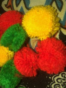 Colorful Pom Po