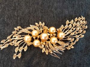 Golden Hair Accessory