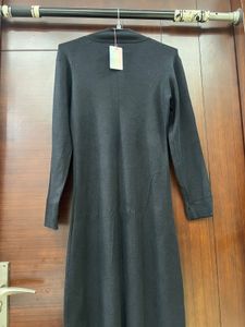Black Turtleneck log Dress