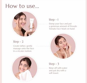Tomato Natural Face Wash For Glowing - 100ML