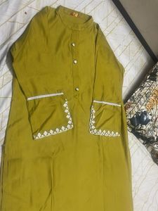 Yellow Banana Kurta