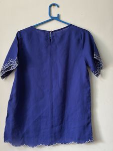 Thread Embroidery Top