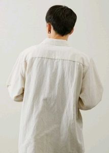 Casual Linen Blend Shirt