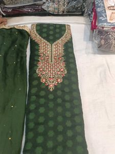 Elegant Green Salwar Suit