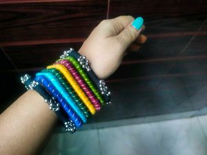 Colorful Handcrafted Bangles