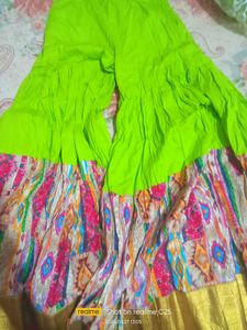 Light green Plazzo