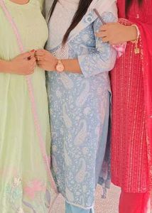 Pure Cotton Suit With Dupatta