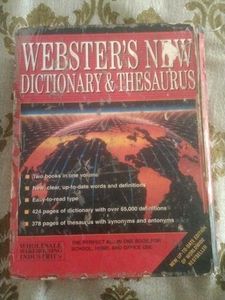 Websters New Dictionary And Thesaurus