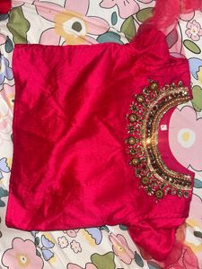 Rose Pink Indo Western Lehenga