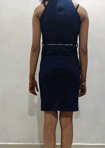 Navy Bodycon Dress