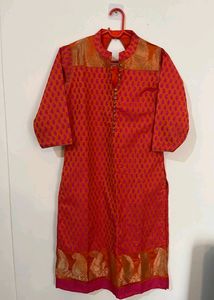 Orange kurta