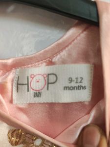 Cute Pink &amp; Gold Party Dress