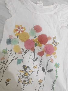 Cute Girl's Graphic Tee