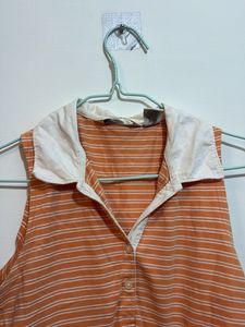 Striped Sleeveless Top