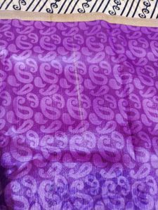 Pink Cream Preety Saree