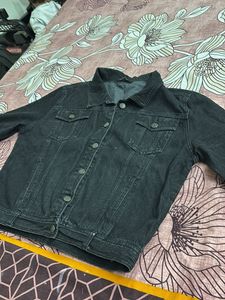 black denim jacket