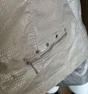 BIBA Snake Print Leather Jacket🪩