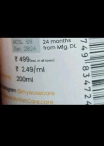 WishCare SPF50 Sunscreen Body Lotion