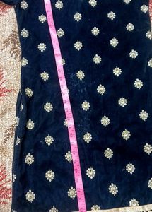 (Buy 1 Get 1free) Embroidered Velvet Kurt( 2 Pise)