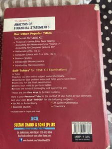 T.S. Grewal&#39;s Analysis of Financial Statements