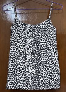 ZARA Animal Print Camisole Top