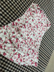 Floral Tube Mini Dress