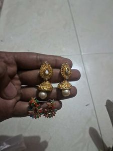 Earrings - Jhumkas & Studs