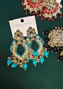 Combo Ethnic Indian Earings/ Jhumkas/ Jewellery