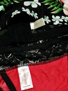 Lingerie Set - Floral &amp; Baroque Details