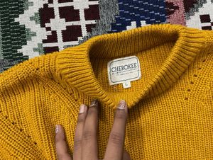 Mustard Knit Sweater