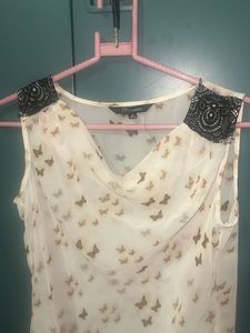 White Casual Top