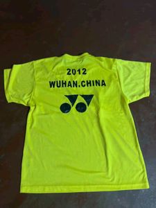 Yonex Badminton T Shirt ( Yellow )