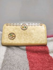 Part Floral Wallet