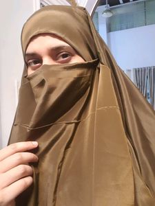 Beautiful Bottle Green Uper Khimar Or Hijab