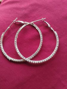 Silver Stone Earrings