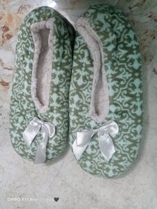 Winter Indoor Carpet Belly Slippers with Fur for w