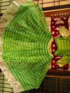 Green Lehenga Choli Set