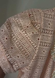 Pink Knit Cardigan