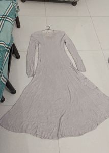 H&amp;M Ribbed Flared Dress