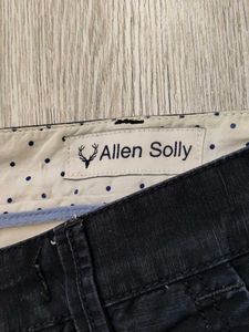 Sc9718 Allen Solly Cotton Jeans Waist 32