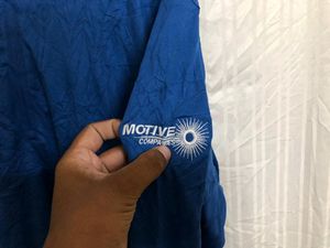 Sport-Tek Blue Long Sleeve Zip T Shirt