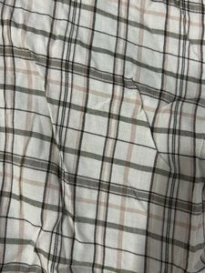 Vintage George Plaid Button-Down Cropped Shirt