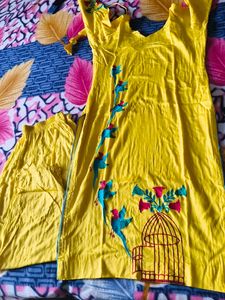 Yellow Kurta Set