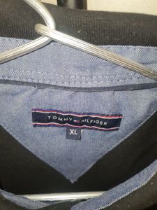 Tommy Hilfiger Black Polo Shirt