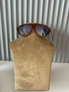 Brown Aviator Sunglasses