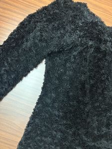 black fur soft top