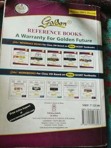 Golden Mathematics Book Class VIII