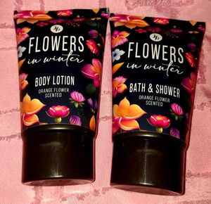 Flowers in Winter Lotion &amp; Bath Set