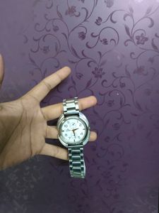Keltoon Silver Chain Watch