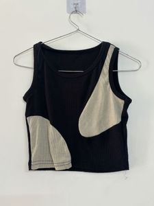 Trendy Black Tank Top